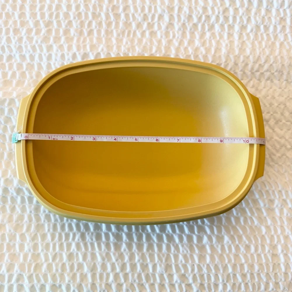 Vintage Tupperware 4pc Steamer Harvest Gold 1273